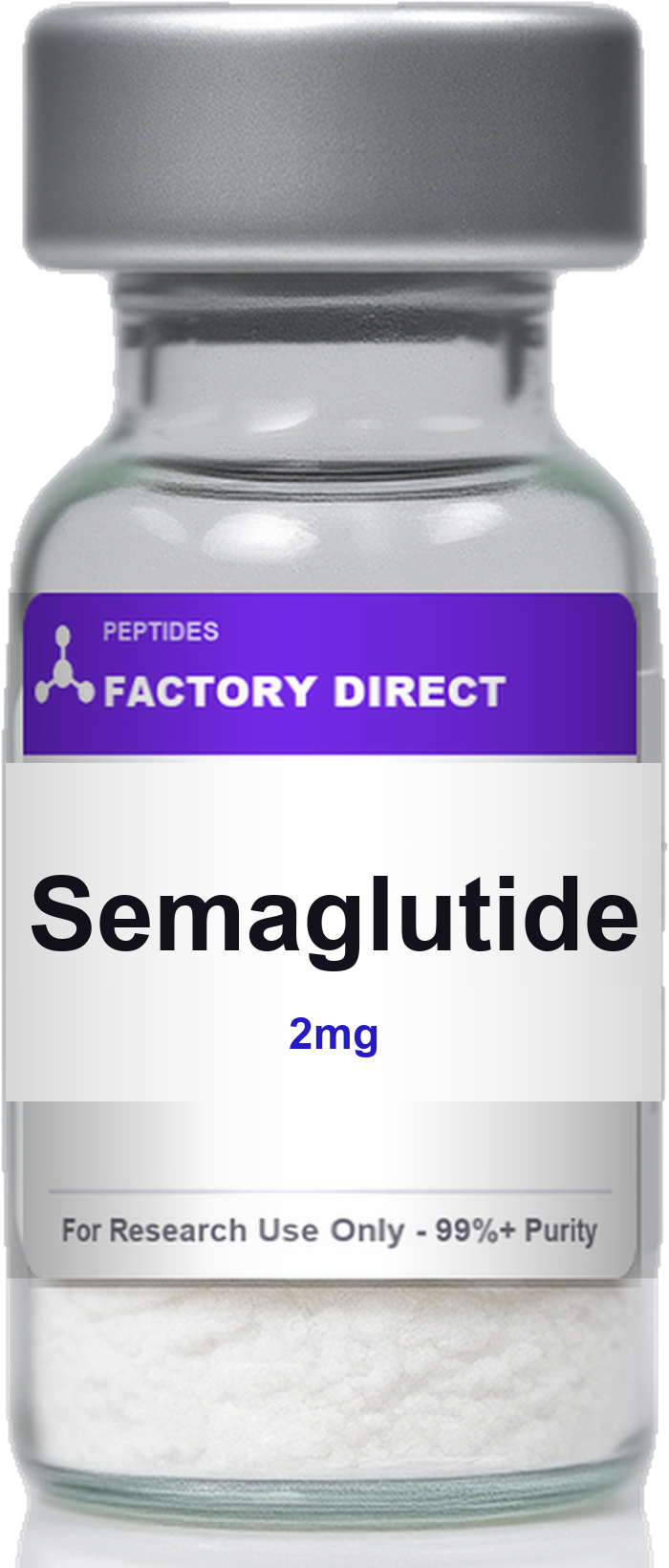 Semaglutide research peptide vial