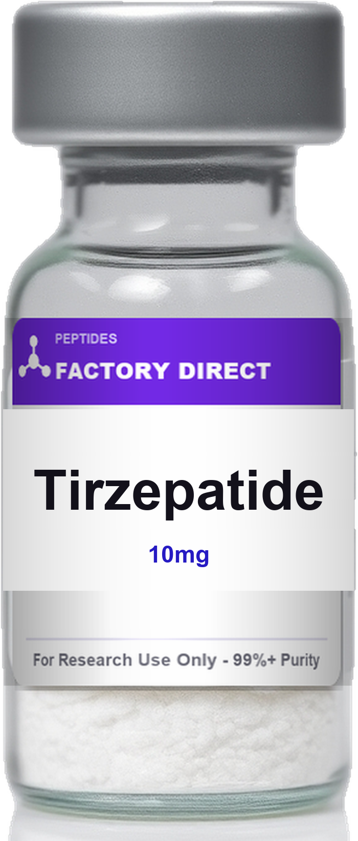 Tirzepatide research peptide vial